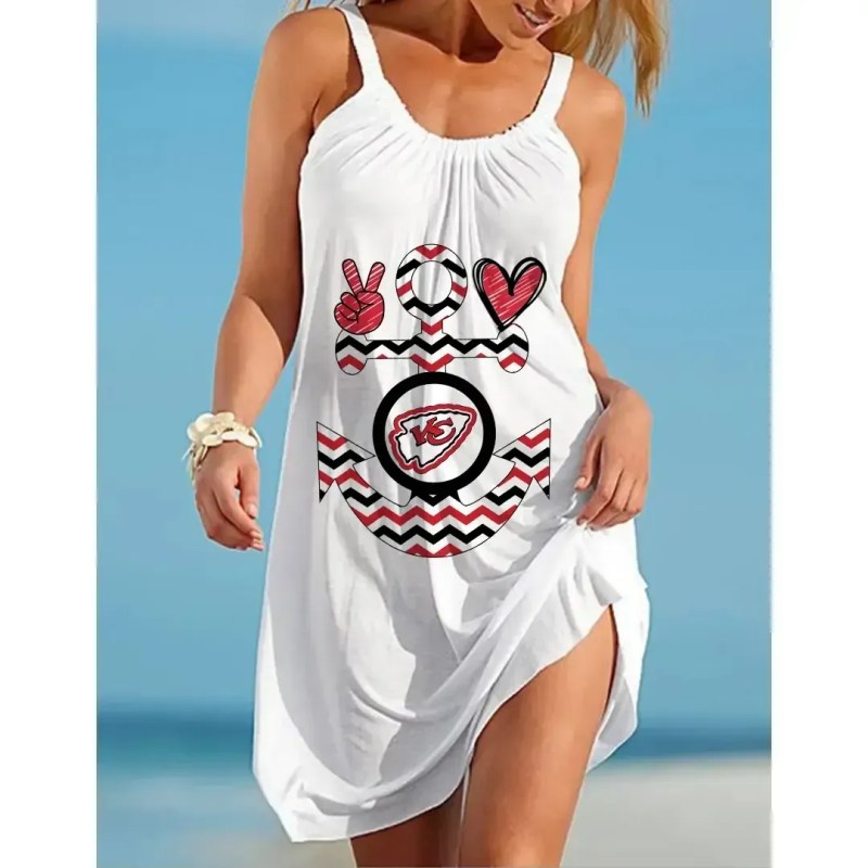 Kansas City Chiefs Beach Dress