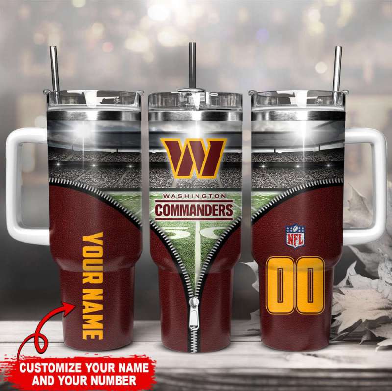 Washington Commanders NFL 40oz Stanley Tumbler - Image 1