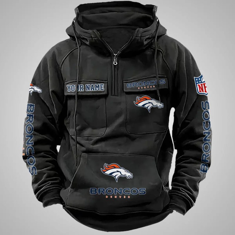 Denver Broncos Personalized Hoodie