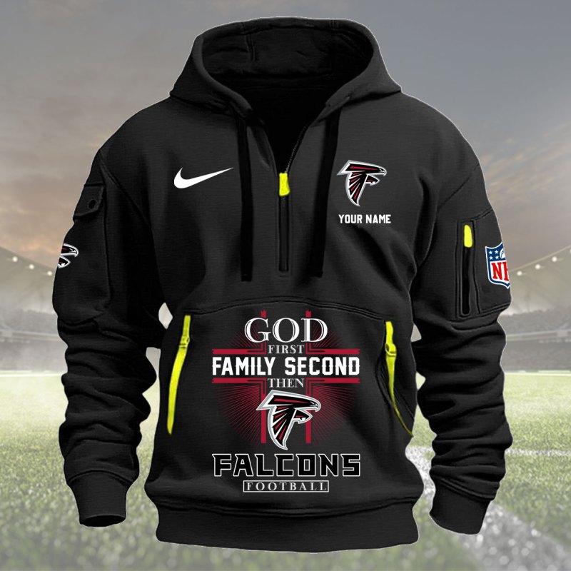 Atlanta Falcons Black Hoodie