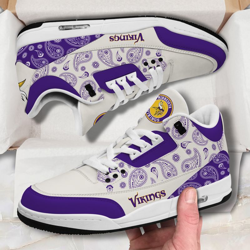 Minnesota Vikings JD03 Shoes 1