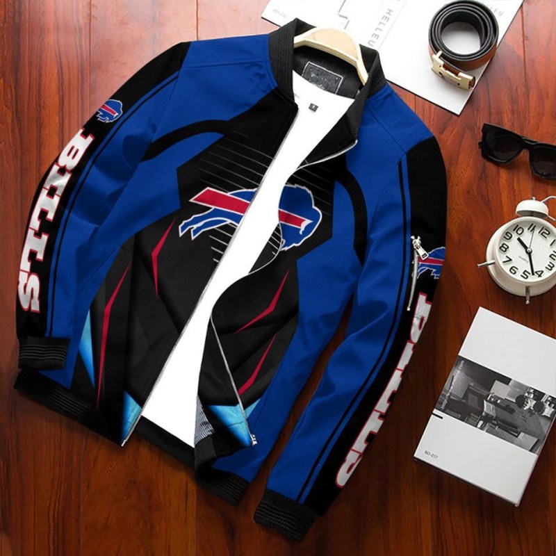 Buffalo Bills Bomber Jacket front view