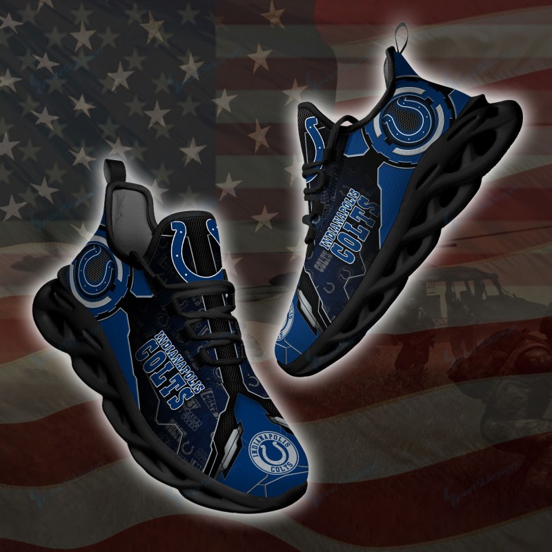 Indianapolis Colts Yezy Running Sneakers