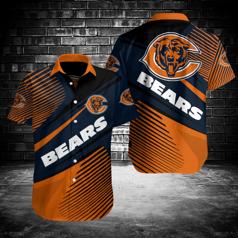 Chicago Bears Button Shirt Size Chart
