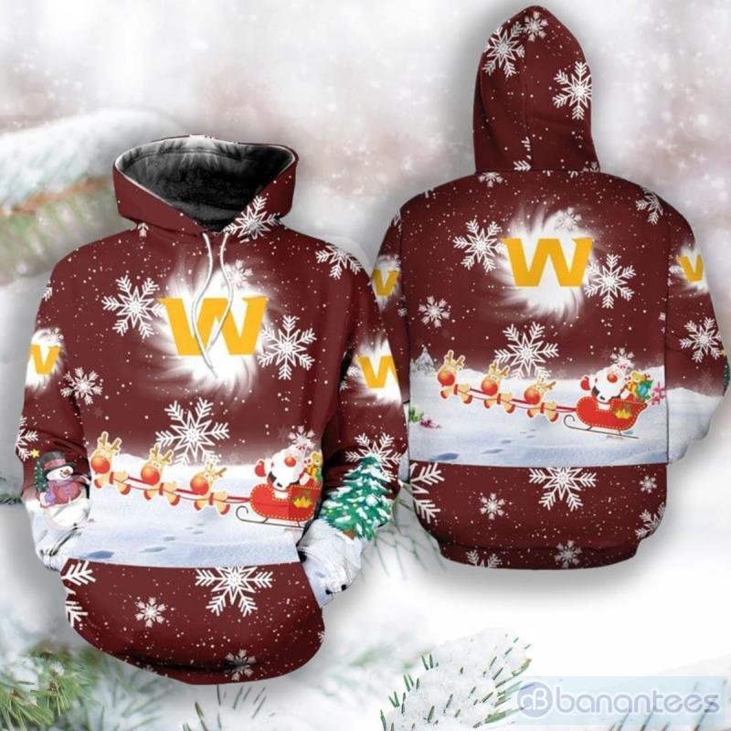 Washington Commanders Christmas Hoodie