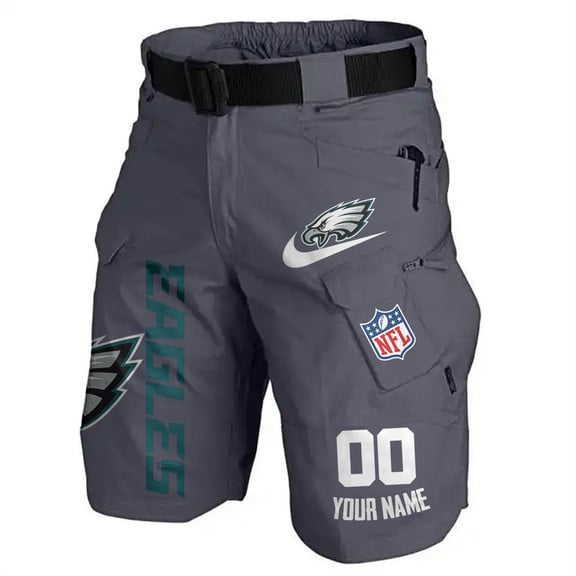Back view of Philadelphia Eagles Men's Shorts