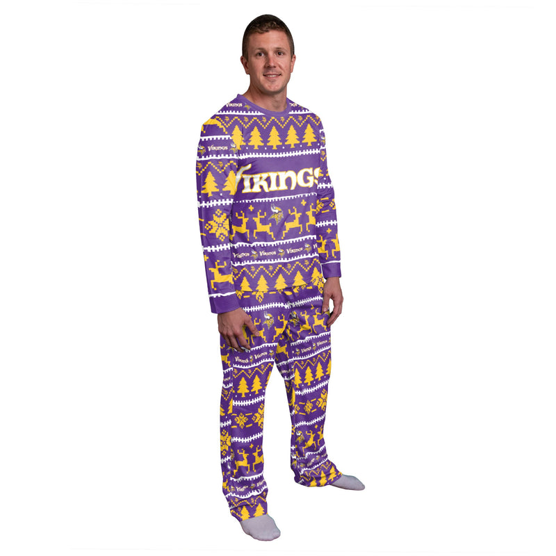 Minnesota Vikings Holiday Pajama Set
