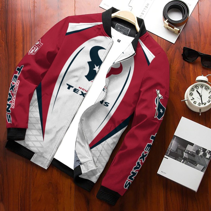Houston Texans Bomber Jacket Interior
