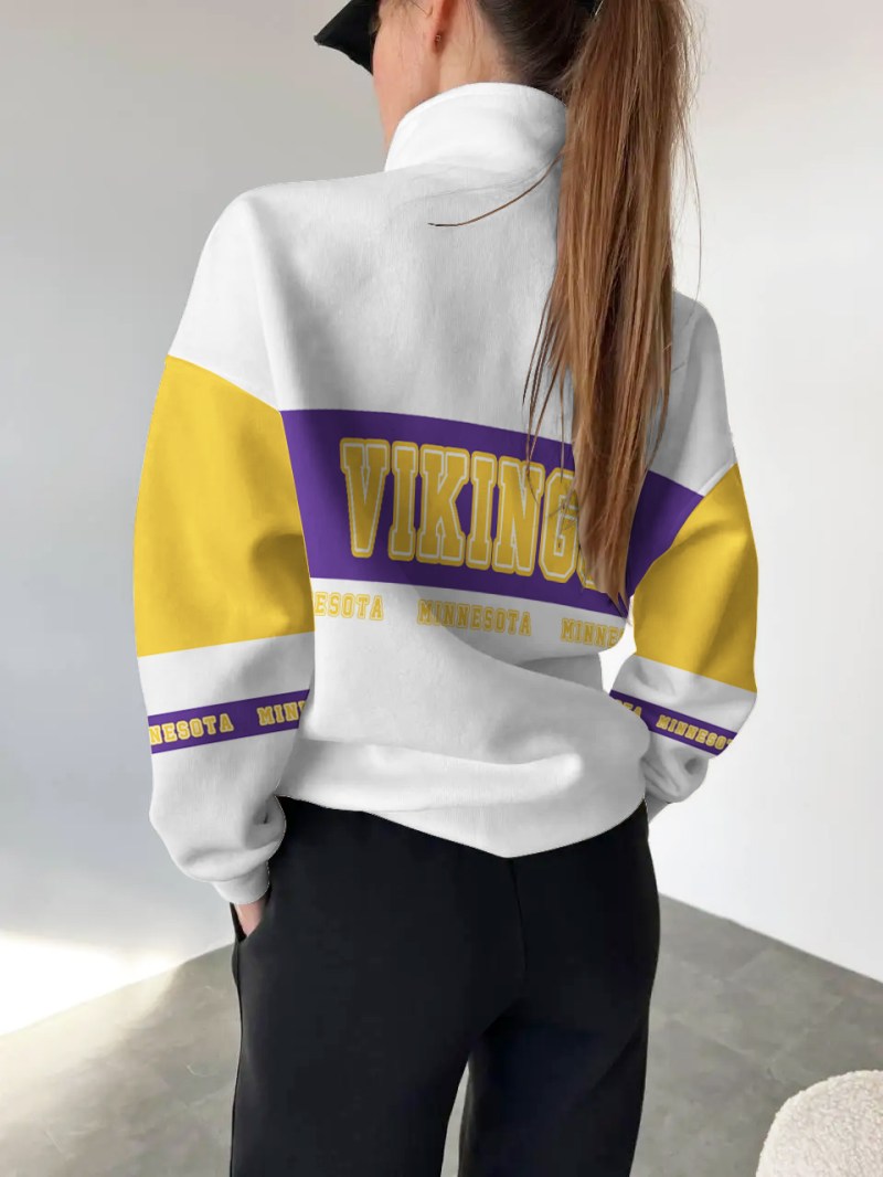 Minnesota Vikings Sweatshirt Detail