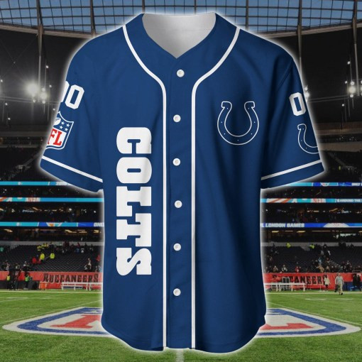 Indianapolis Colts Baseball Jersey