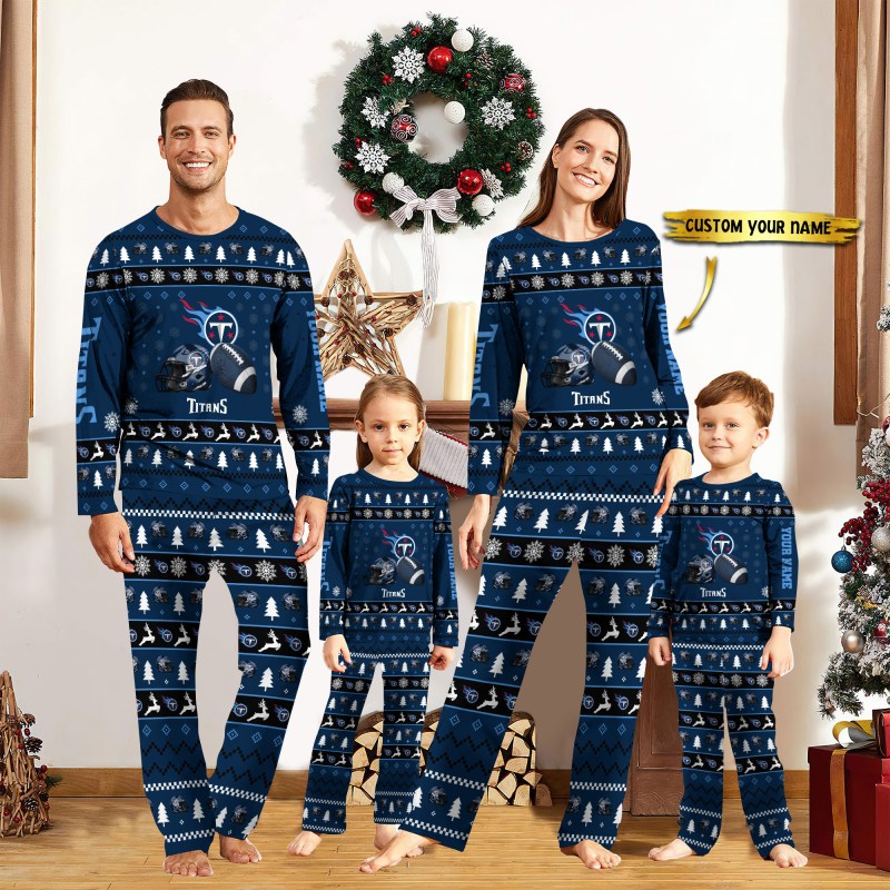Tennessee Titans Pajamas Set Image 1