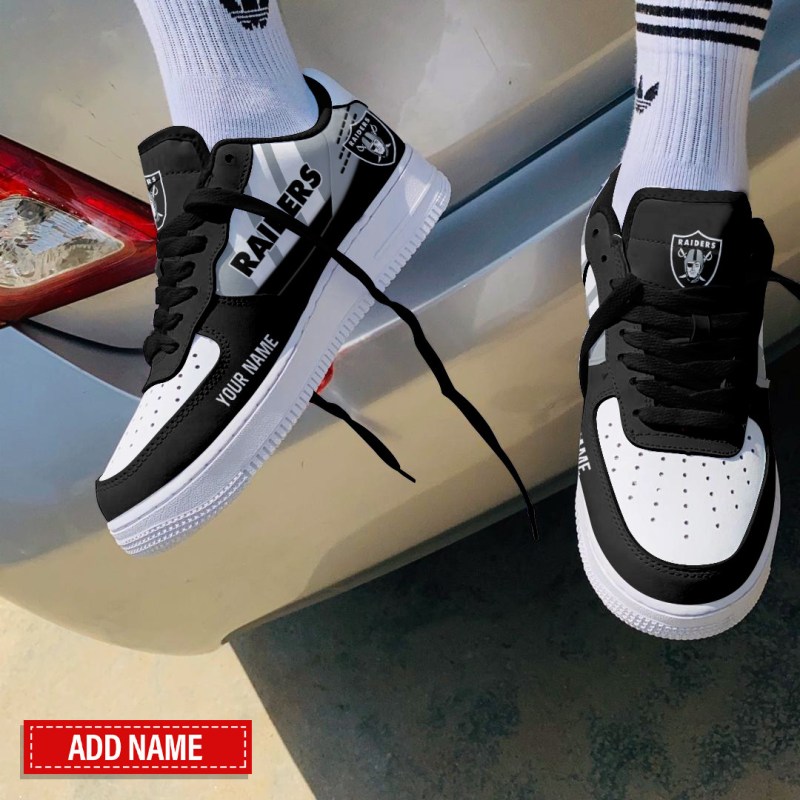 Las Vegas Raiders Personalized AF1 Shoes