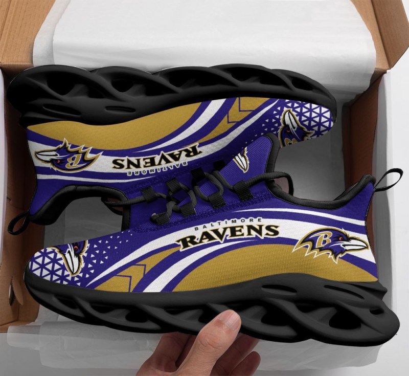 Baltimore Ravens Yezy Running Sneakers
