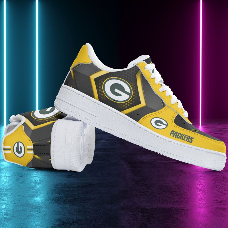 Custom Green Bay Packers AF1 Shoes