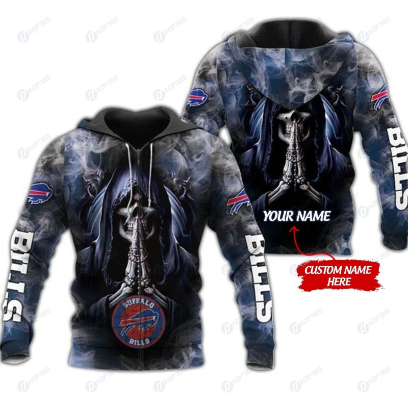Buffalo Bills Personalized All Over Printed Sweater