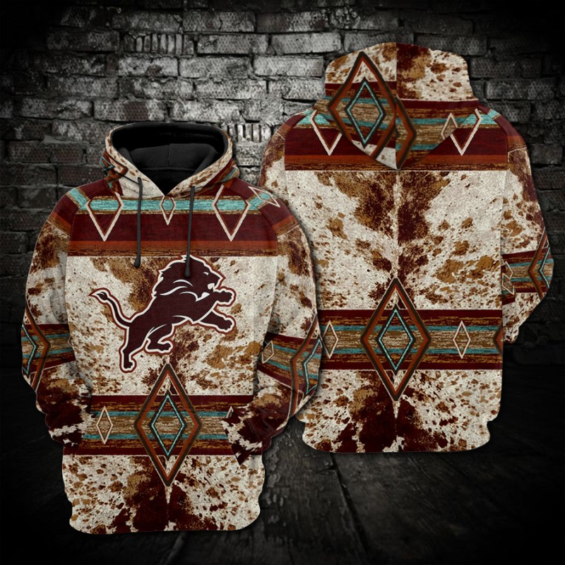 Detroit Lions Ugly Christmas Hoodie