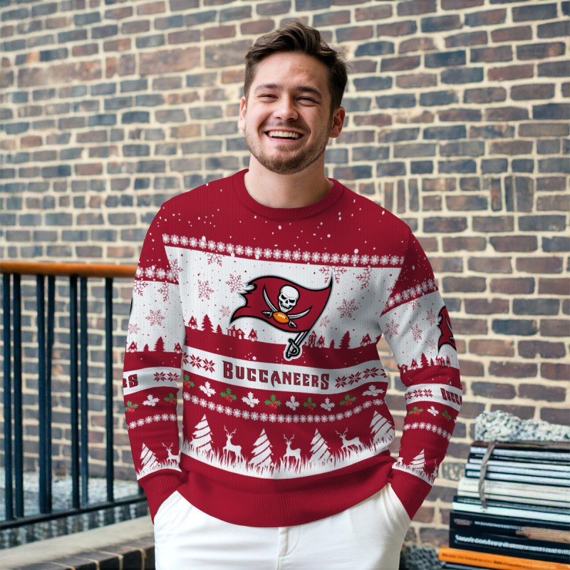 Tampa Bay Buccaneers Ugly Christmas Sweater Outdoor Style 2
