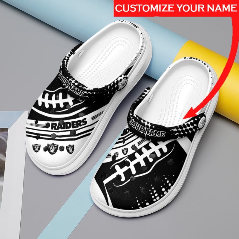 Las Vegas Raiders Personalized Limited Clog