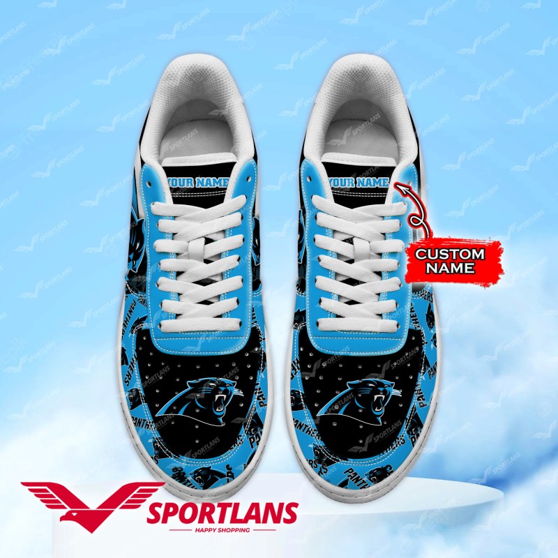 Custom Carolina Panthers NFL Shoes
