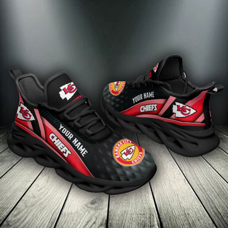 Lifestyle Shot of Kansas City Chiefs Sneakers