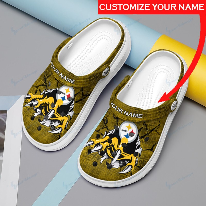 Pittsburgh Steelers Personalized Limited Clog