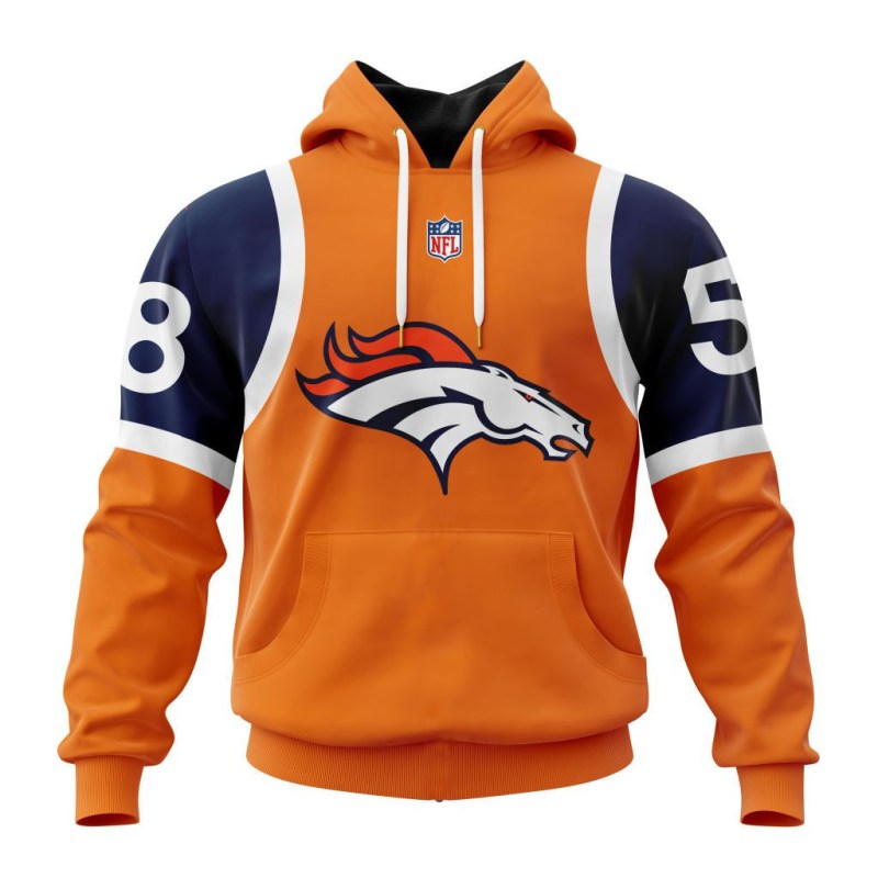 Denver Broncos Personalized Hoodie