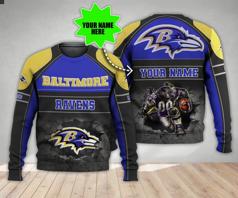 Baltimore Ravens Christmas Sweater