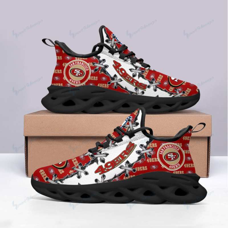 San Francisco 49ers Yezy Running Sneakers 3