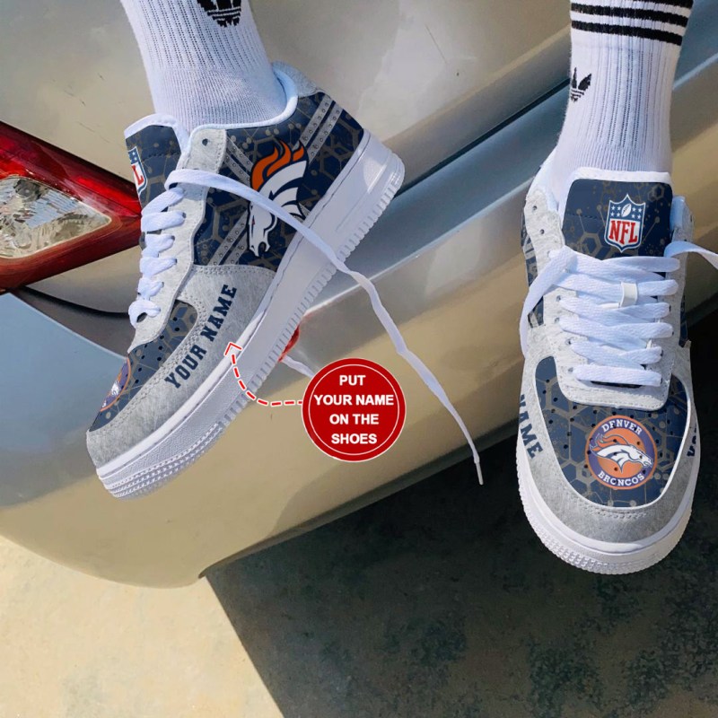 Denver Broncos Personalized Shoes