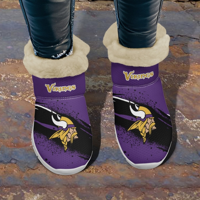 Minnesota Vikings Snow Boots 10