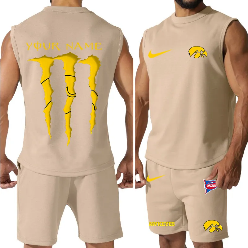 Iowa Hawkeyes Tank Top and Shorts 3