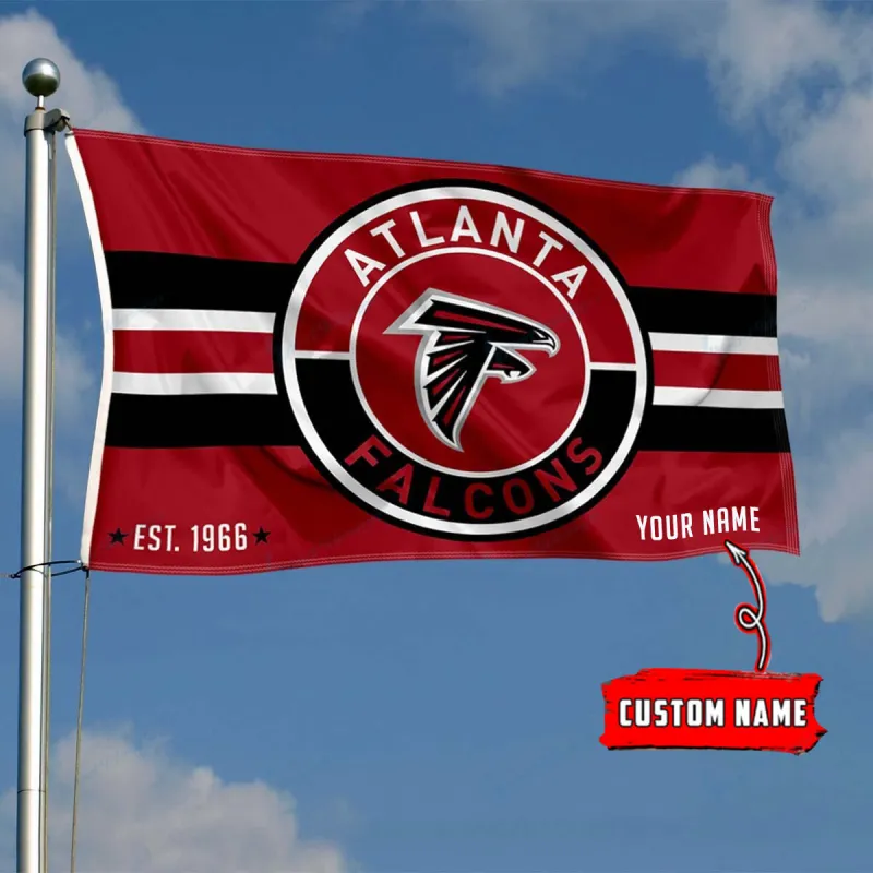Atlanta Falcons Personalized Flag 168 3 Atlanta Falcons Personalized Flag