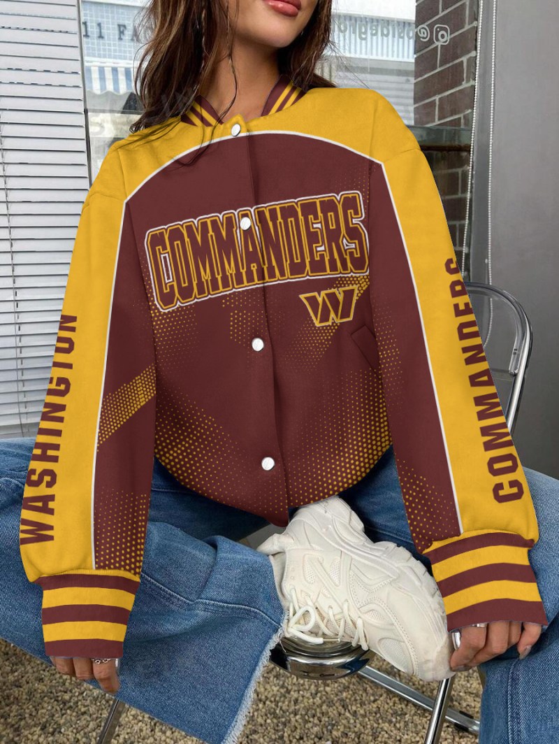 Washington Commanders Varsity Jacket