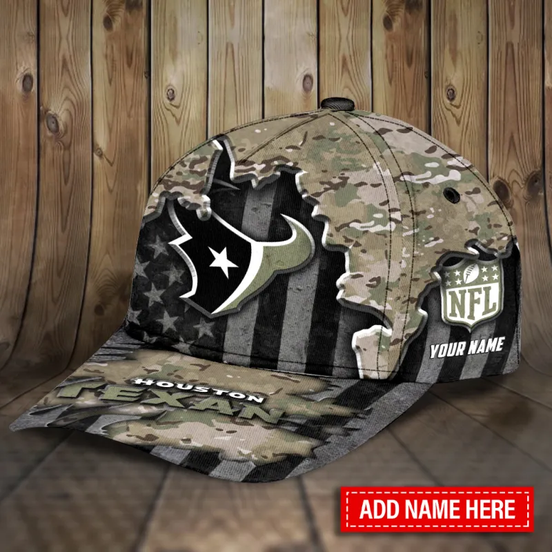 Houston Texans Personalized Classic Cap