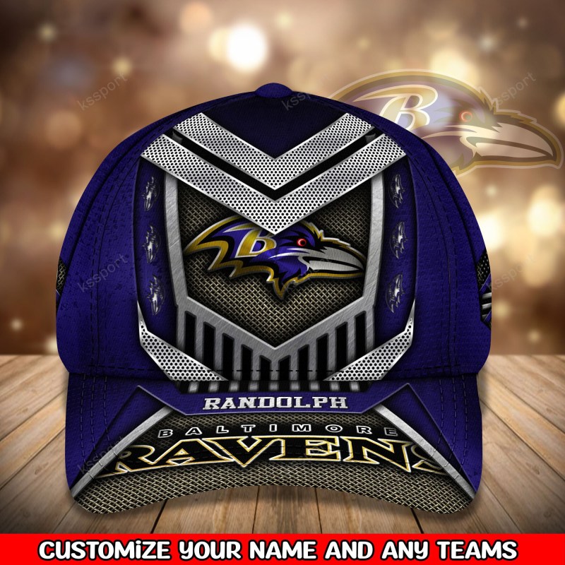 Baltimore Ravens Personalized Classic Cap