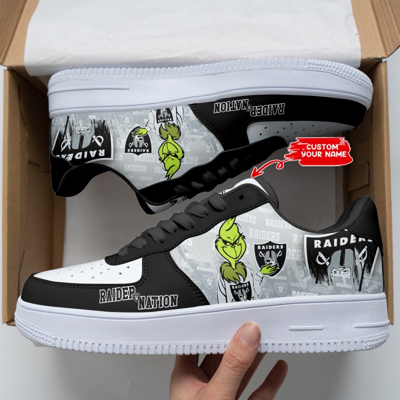 Las Vegas Raiders AF1 Shoes