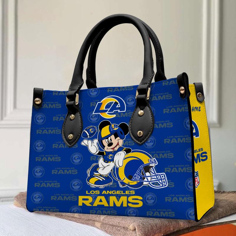 Los Angeles Rams Hand Bag Mockup 3