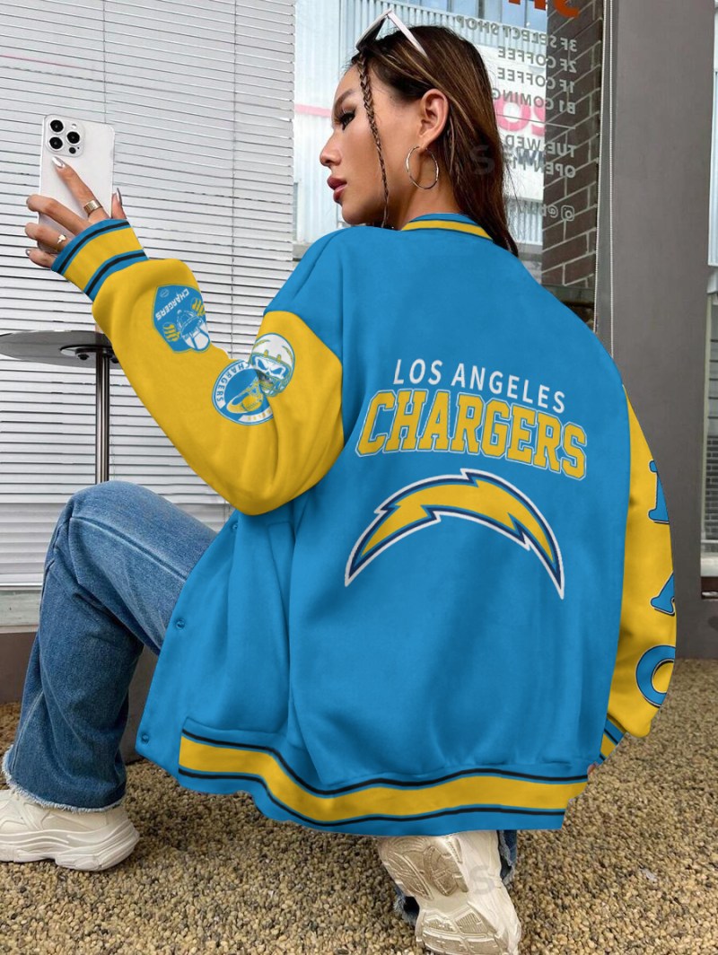 Los Angeles Chargers Varsity Jacket - Details