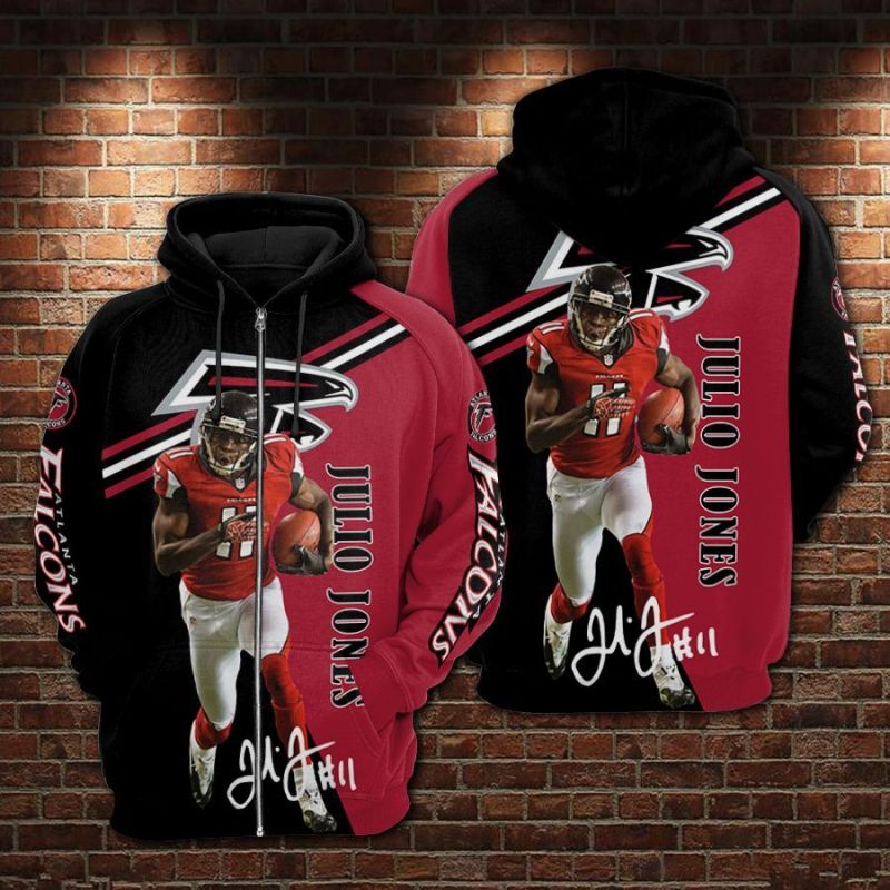 Julio Jones Atlanta Falcons Limited Hoodie 805