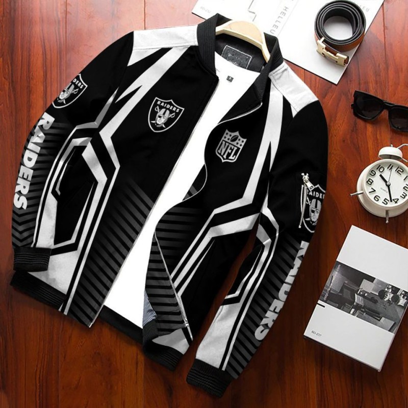 Las Vegas Raiders Bomber Jacket