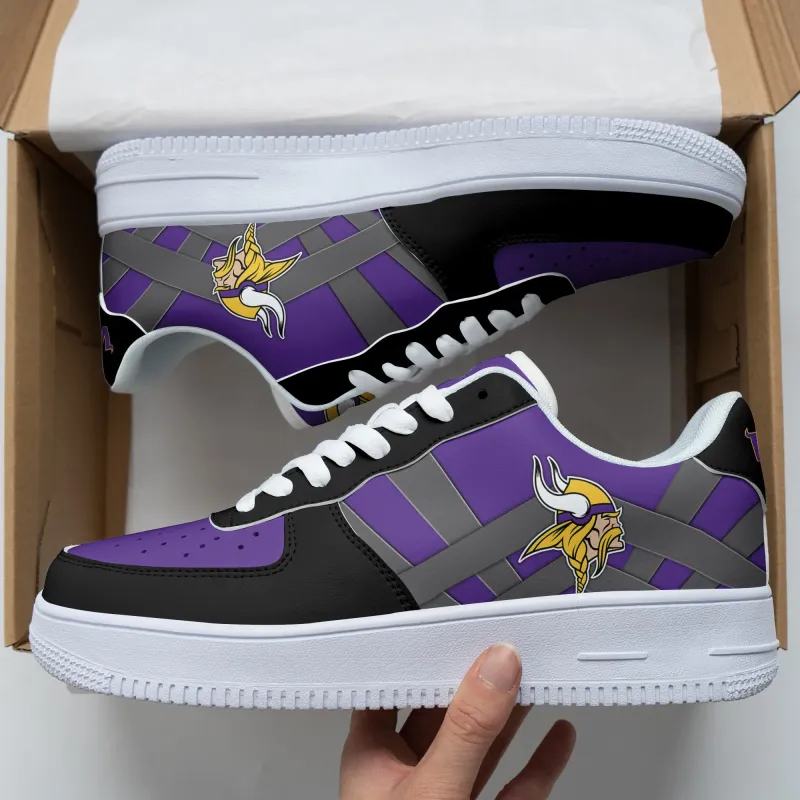 Minnesota Vikings Personalized AF1 Shoes
