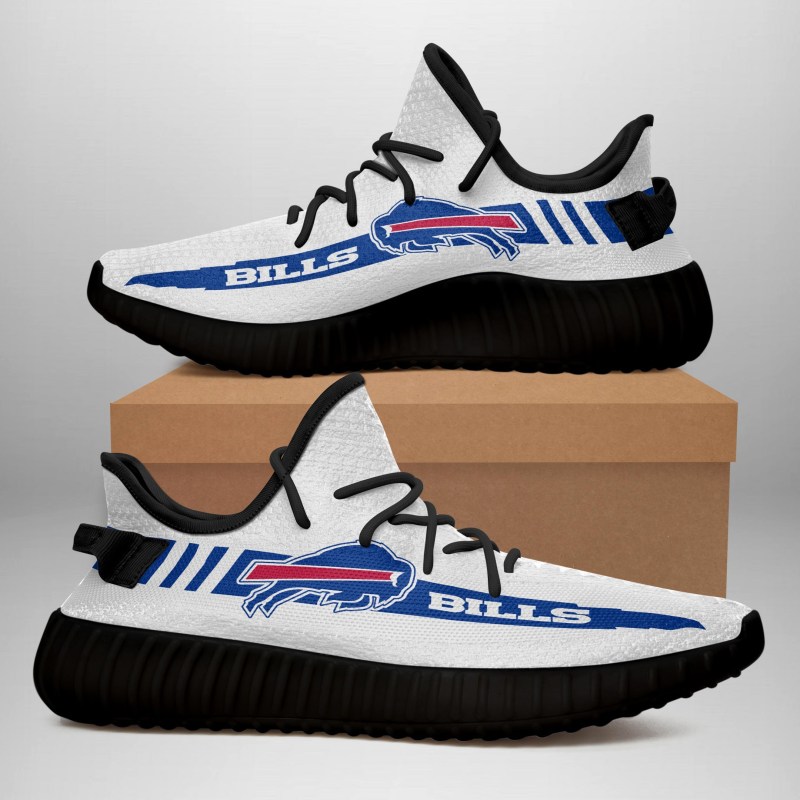 Buffalo Bills Yeezy Shoes Lifestyle Image