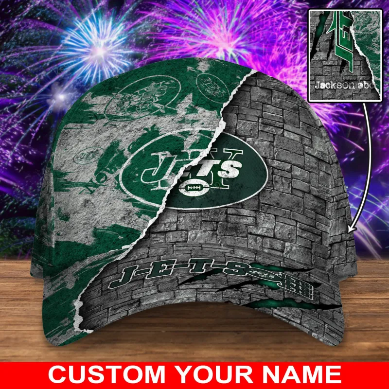 New York Jets Personalized Classic Cap