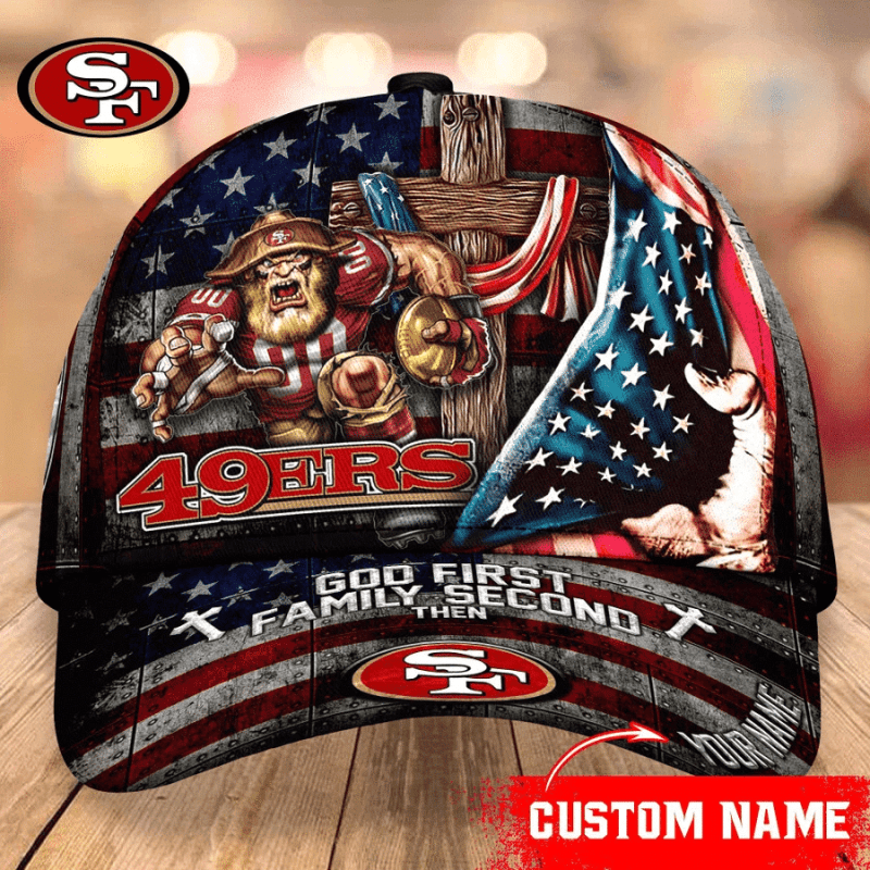 San Francisco 49ers Personalized Classic Cap