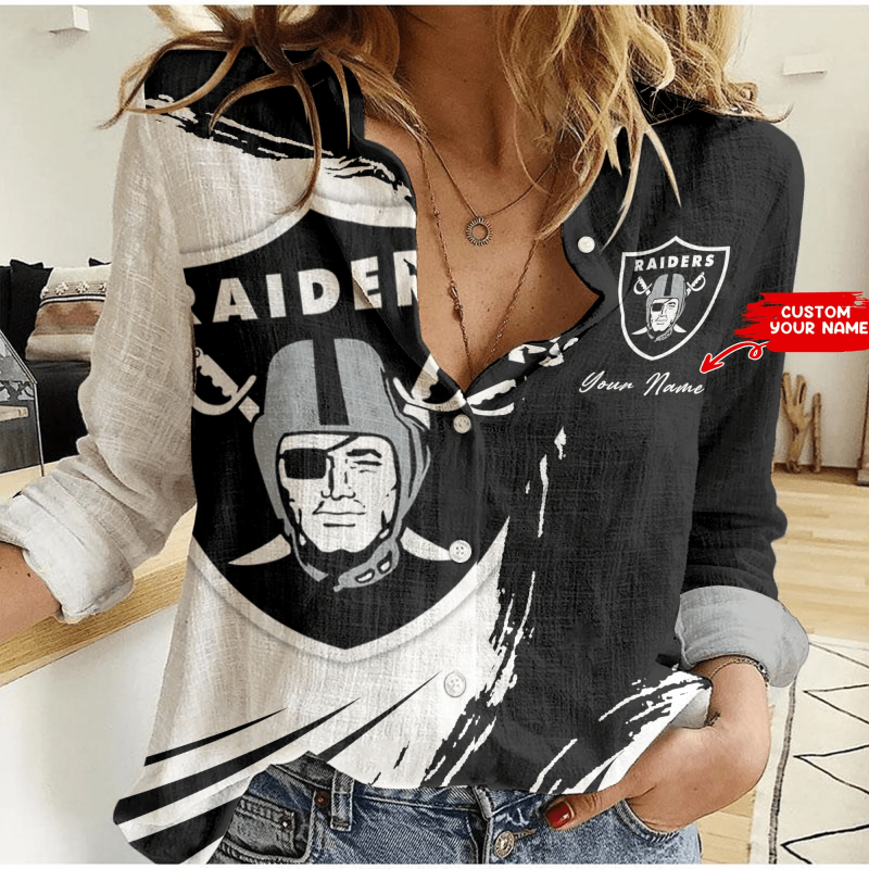 Las Vegas Raiders Personalized Women's Shirt