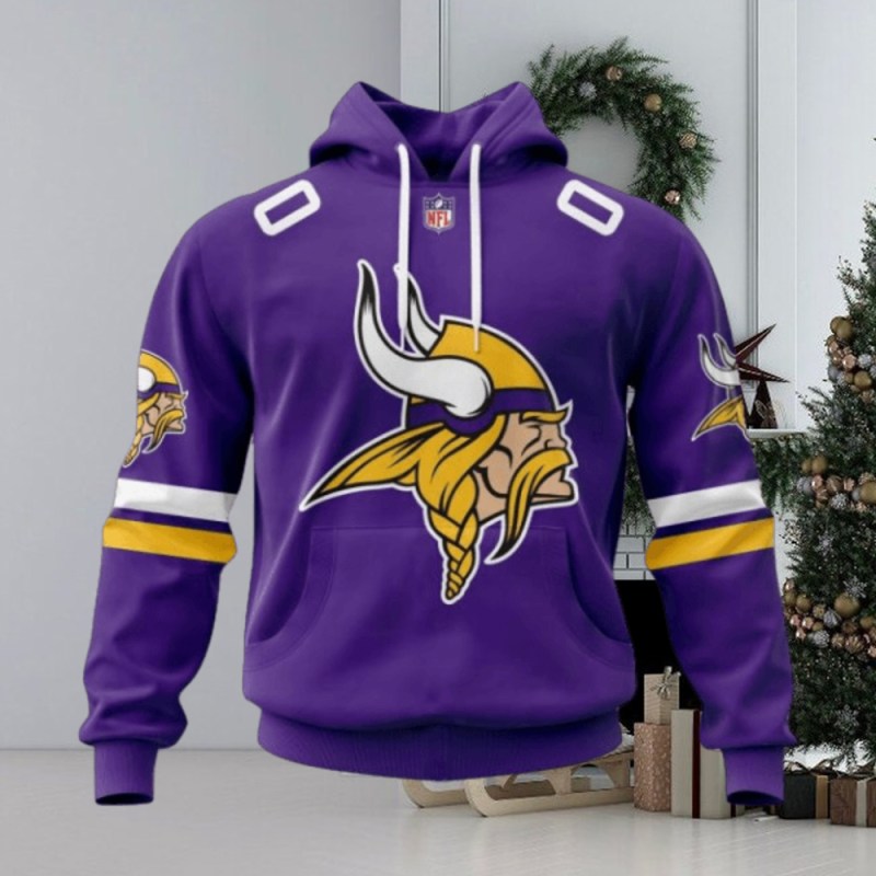 Minnesota Vikings Personalized Hoodie