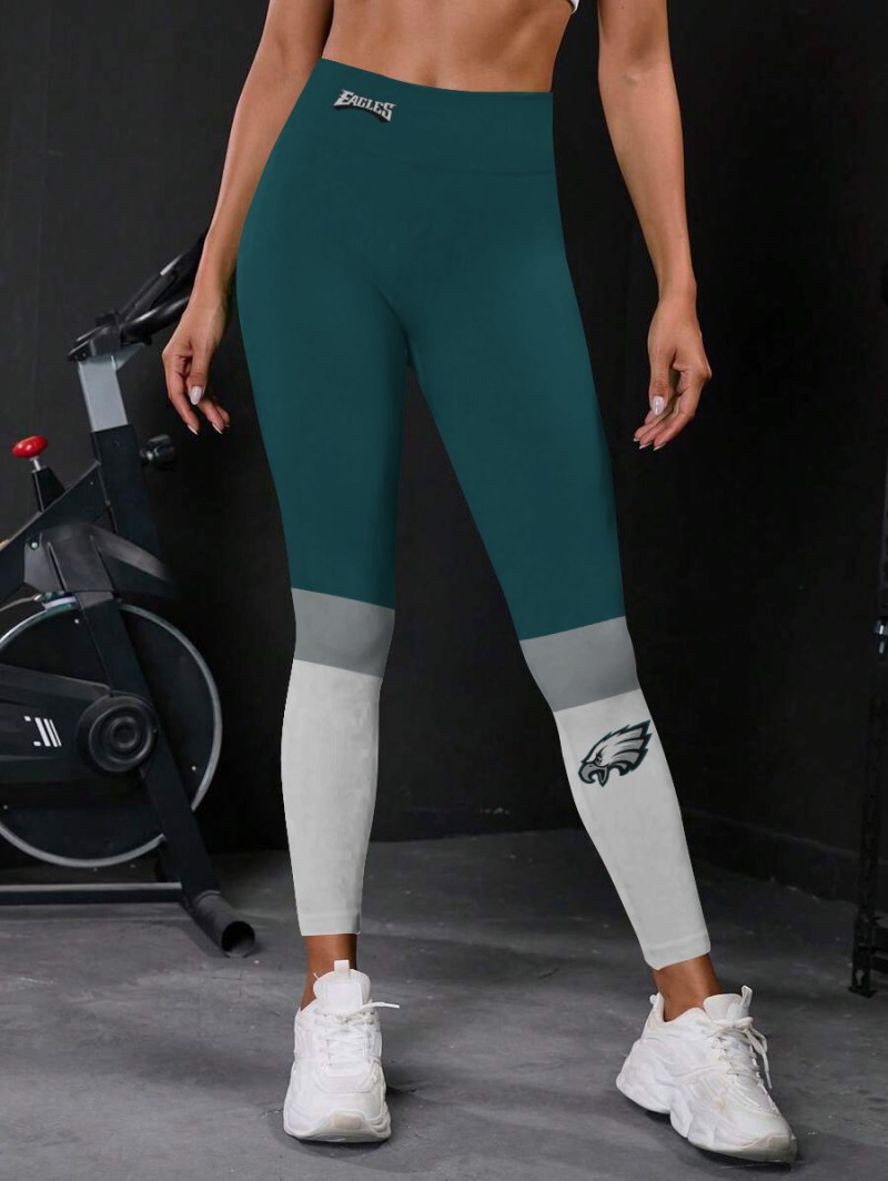 Philadelphia Eagles High Waist Leggings