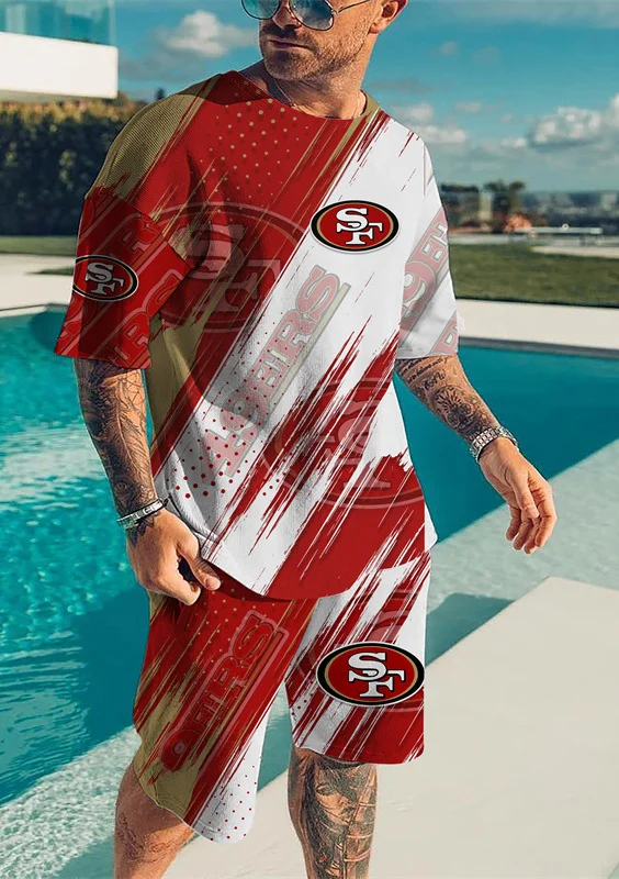 San Francisco 49ers T-shirt and Shorts