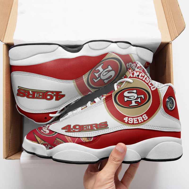 San Francisco 49ers Air JD13 Sneakers