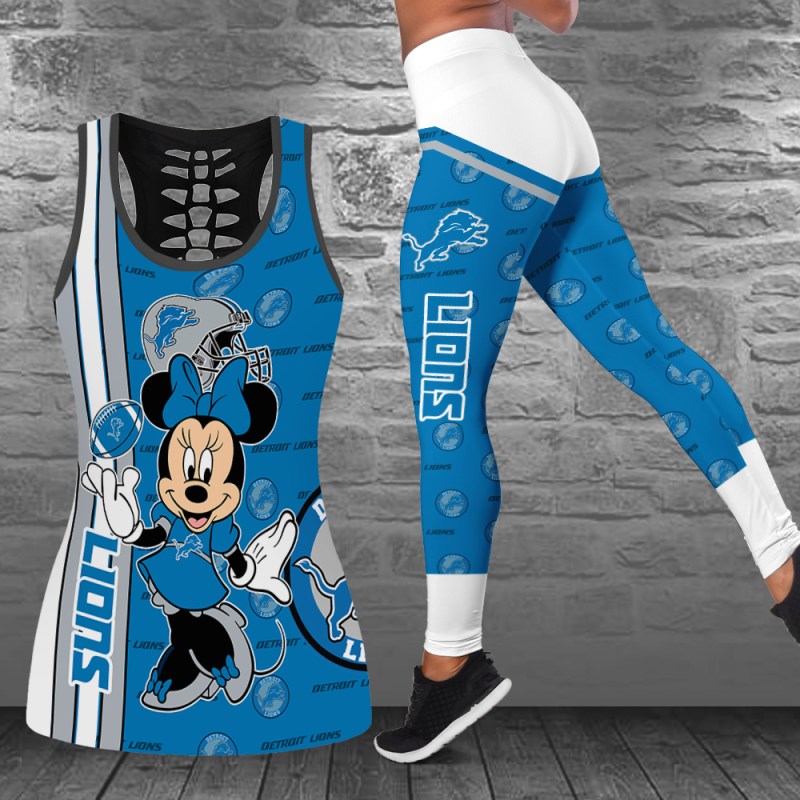 Detroit Lions Combo Tank Top and Leggings